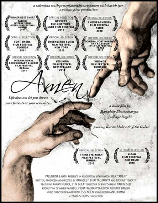 Amen movie poster print showcasing striking imagery.