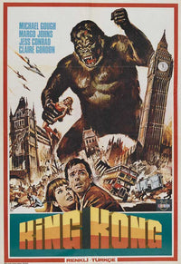 Konga Movie Poster Print showcasing iconic film imagery.