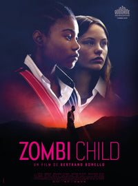 Zombi Child Movie Poster Print featuring eerie imagery and vibrant colors.