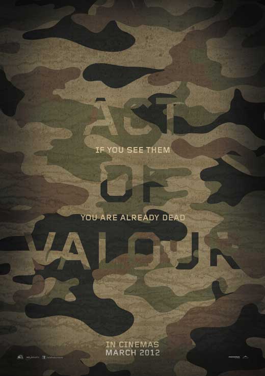 Act of Valor Movie Poster Print showcasing Navy SEAL action.