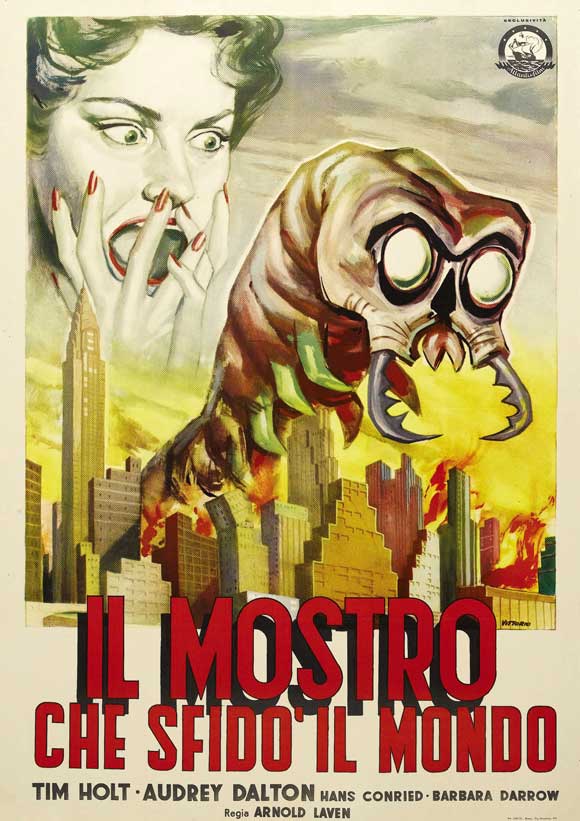 The Monster That Challenged the World Movie Poster Print