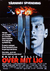 Die Hard Movie Poster Print showcasing classic action film art.