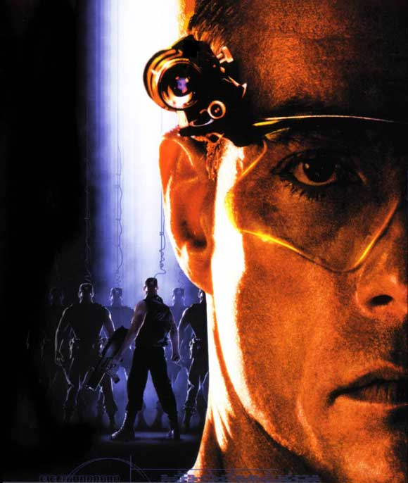Universal Soldier: The Return movie poster print featuring iconic film imagery.