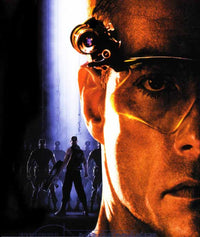 Universal Soldier: The Return movie poster print featuring iconic film imagery.
