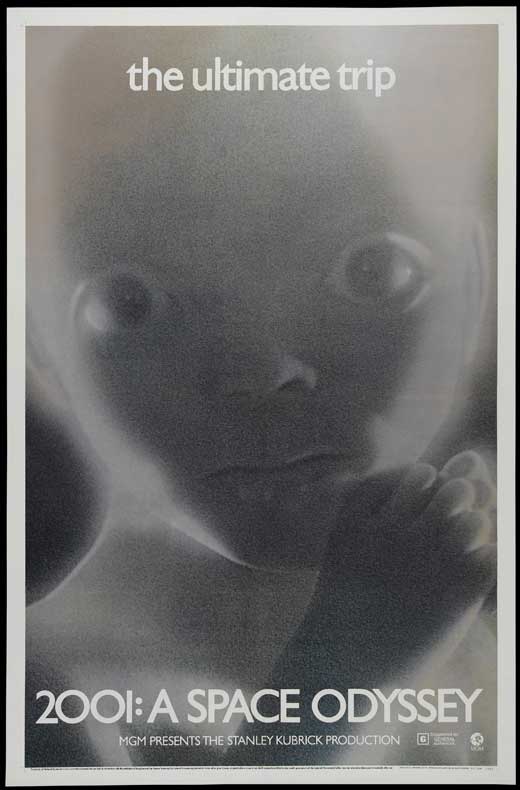 2001: A Space Odyssey Movie Poster Print on premium heavy stock paper.