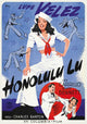 Honolulu Lu Movie Poster Print showcasing tropical scenery and vibrant colors.