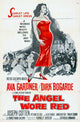 The Angel Wore Red Movie Poster Print displayed in a stylish setting.