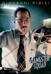 The Gangster Squad Movie Poster Print featuring dramatic cinematic imagery.
