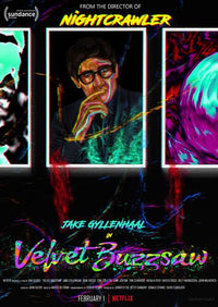 Velvet Buzzsaw Movie Poster Print featuring vibrant art