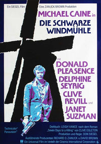 The Black Windmill Movie Poster Print showcasing classic film art.
