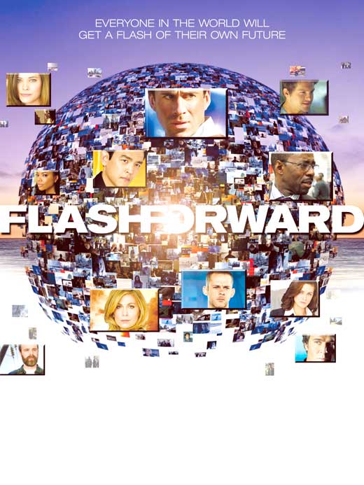 FlashForward movie poster featuring captivating design from the TV series.