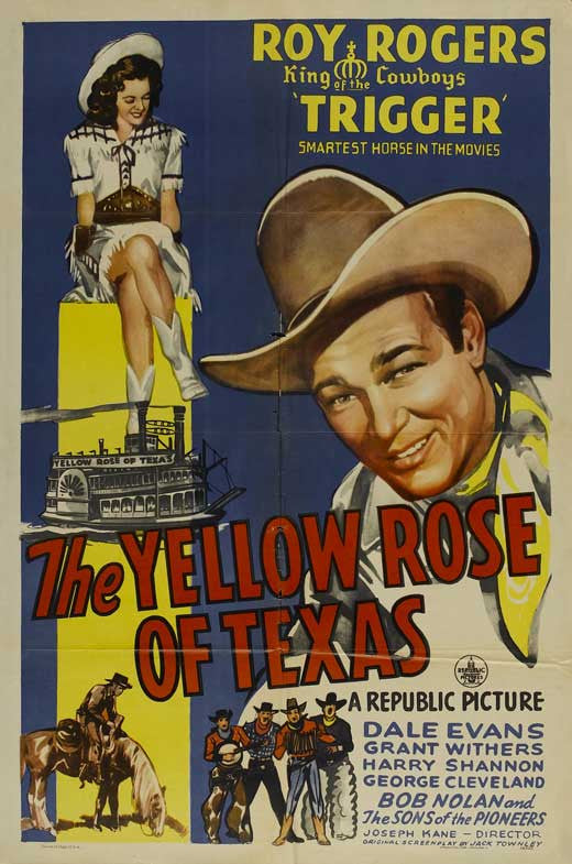 The Yellow Rose of Texas Movie Poster Print (11x17)