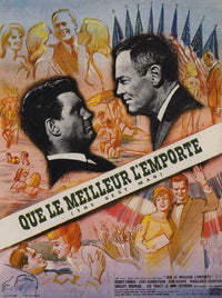 The Best Man Movie Poster Print showcasing vibrant film art.