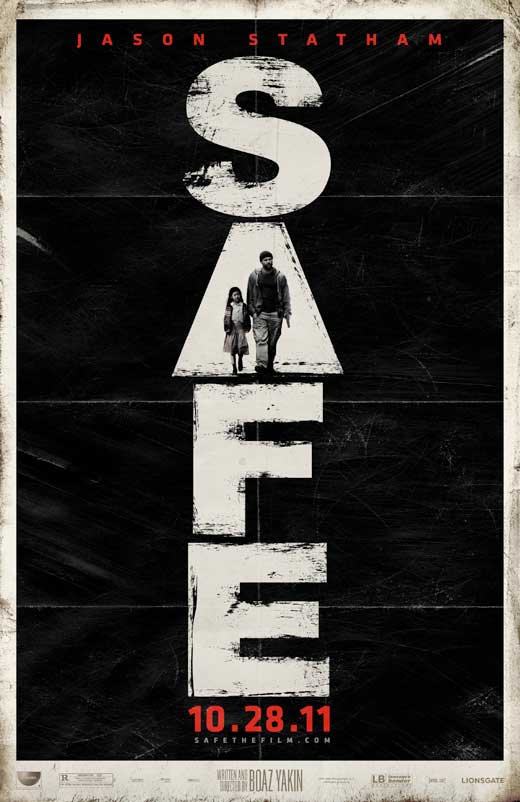 Safe Movie Poster Print showcasing vibrant colors and cinematic style.