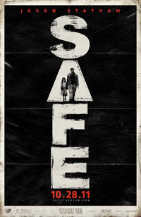 Safe Movie Poster Print showcasing vibrant colors and cinematic style.