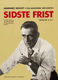 Deadline USA Movie Poster Print showcasing dramatic journalism theme.