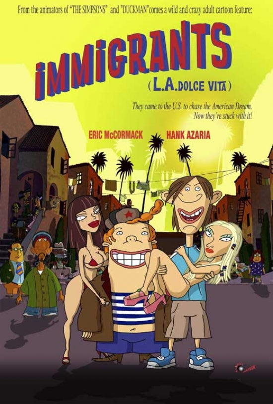Immigrants (L.A. Dolce Vita) Movie Poster Print
