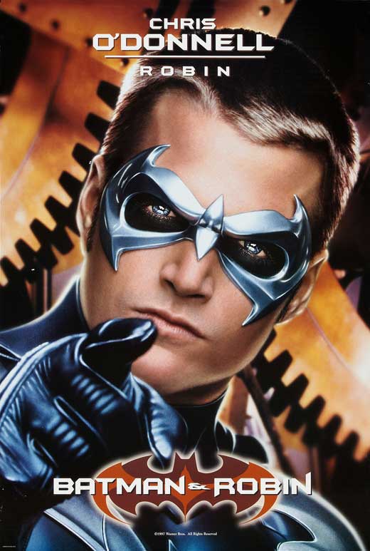 Batman and Robin Movie Poster Print - Iconic Superhero Art