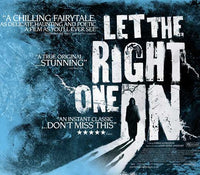 Let the Right One In movie poster print featuring dramatic imagery.