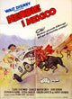 Herbie Goes Bananas Movie Poster Print featuring a playful design.