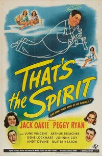 That's the Spirit movie poster print featuring whimsical spirit imagery.