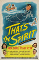 That's the Spirit movie poster print featuring whimsical spirit imagery.