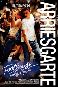 Footloose movie poster print showcasing the iconic dance film.