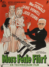 Three Daring Daughters Movie Poster Print showcasing classic cinema.