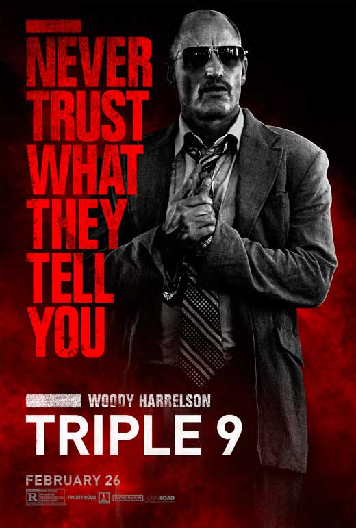 Triple 9 Movie Poster Print showcasing captivating cinematic art.
