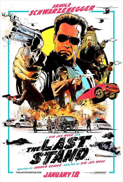 The Last Stand Movie Poster Print showcasing action and drama.