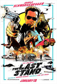 The Last Stand Movie Poster Print showcasing action and drama.