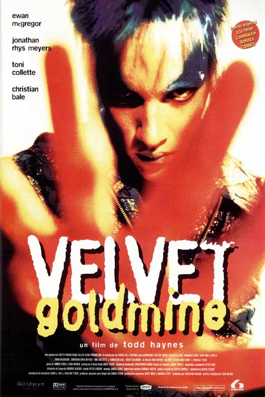 Velvet Goldmine Movie Poster Print in vibrant colors