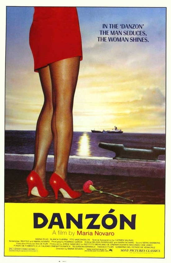 Danzon Movie Poster Print featuring vibrant visuals and compelling design.