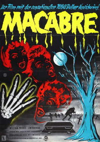 Macabre Movie Poster Print - Unique Art for Home Decor