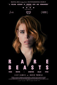Rare Beasts Movie Poster Print showcasing unique artwork.