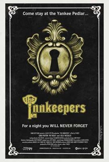 The Innkeepers movie poster print featuring a haunting design.