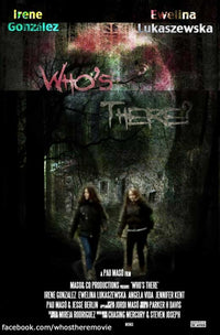Who's There Movie Poster Print - Captivating cinema artwork