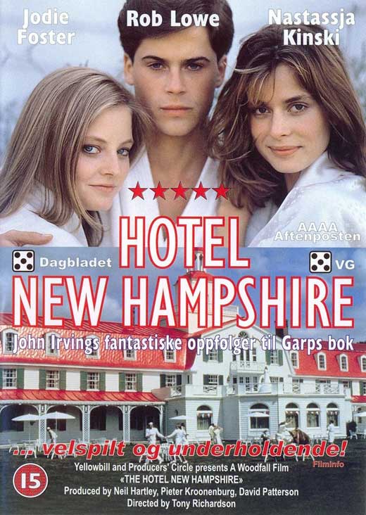 The Hotel New Hampshire Movie Poster Print featuring iconic imagery