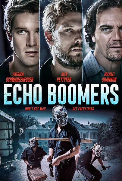Echo Boomers Movie Poster Print featuring vibrant colors and dynamic imagery.