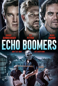 Echo Boomers Movie Poster Print featuring vibrant colors and dynamic imagery.
