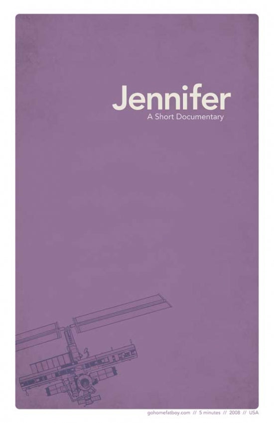 Jennifer Movie Poster Print available in multiple sizes.
