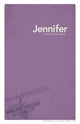 Jennifer Movie Poster Print available in multiple sizes.