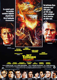 The Towering Inferno Movie Poster Print featuring dramatic visuals.