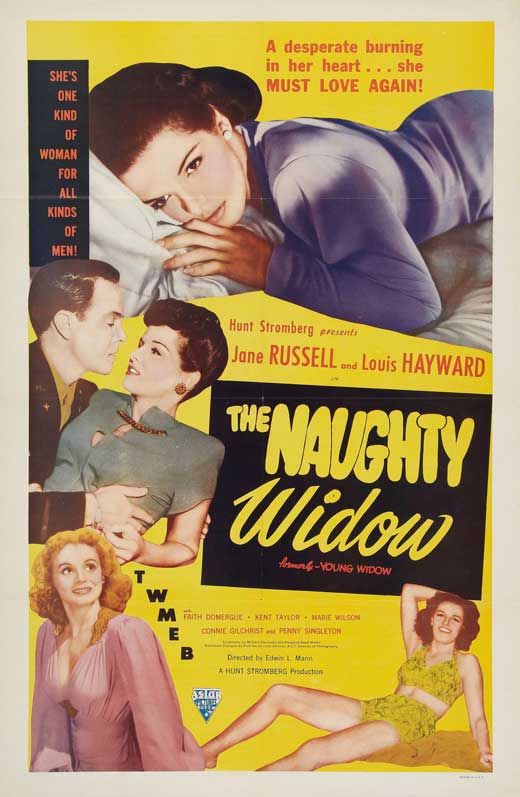 Young Widow Movie Poster Print showcasing dramatic themes and emotional depth.