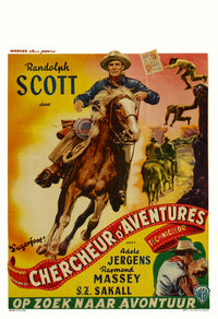 Sugarfoot Movie Poster Print showcasing classic cinematic art.