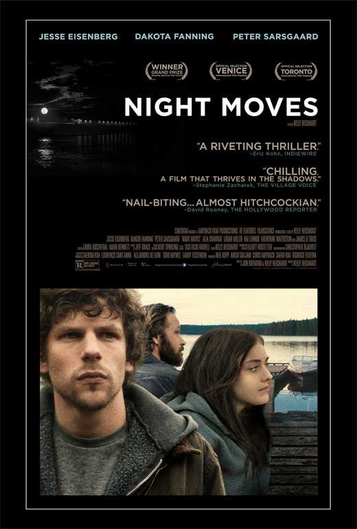 Night Moves Movie Poster Print showcasing cinematic art.