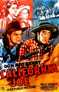 California Joe Movie Poster Print - Classic Film Art