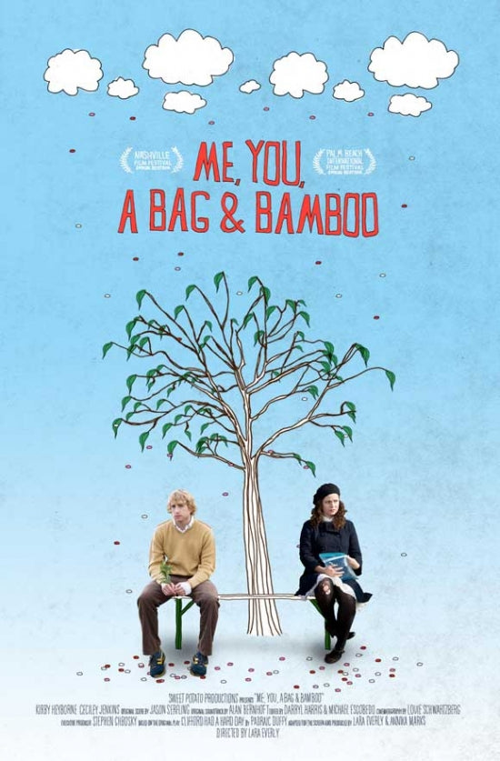 Me, You, a Bag & Bamboo Movie Poster Print