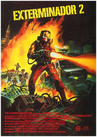 Exterminator 2 Movie Poster Print showcasing iconic film art.