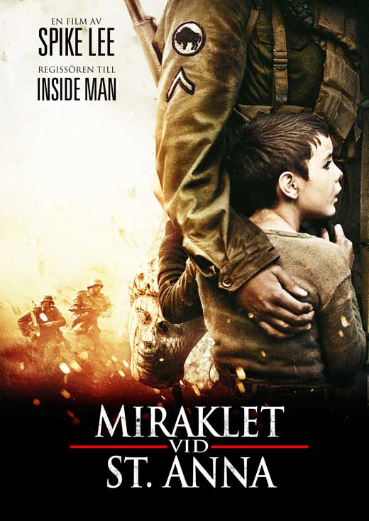 Miracle at St. Anna Movie Poster Print showcasing WWII themes